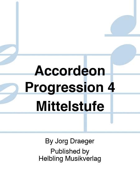 Accordeon Progression 4 Mittelstufe